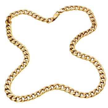 9ct gold (Hollow) 14.2g 20 inch curb Chain